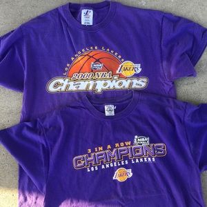 Los angeles lakers rare tees bundle large